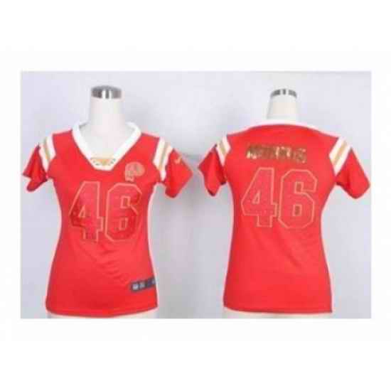 Nike Women Jerseys Washington Redskins #46 morris red[fashion Rhinestone sequins]